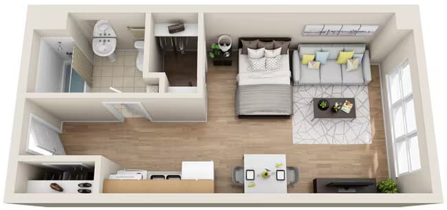 Unit 0107 0107 floor plan