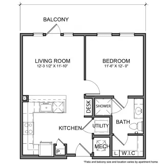 BE.A1 0132 floor plan