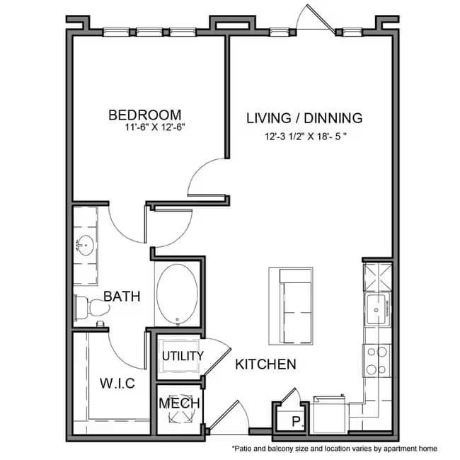Unit 0123 0123 floor plan