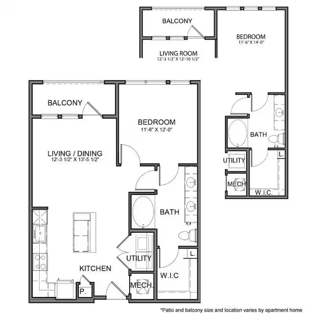 BE.A7 0164 floor plan