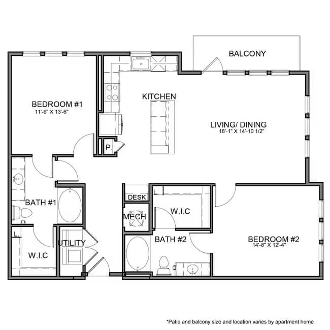 Unit 0370 0370 floor plan