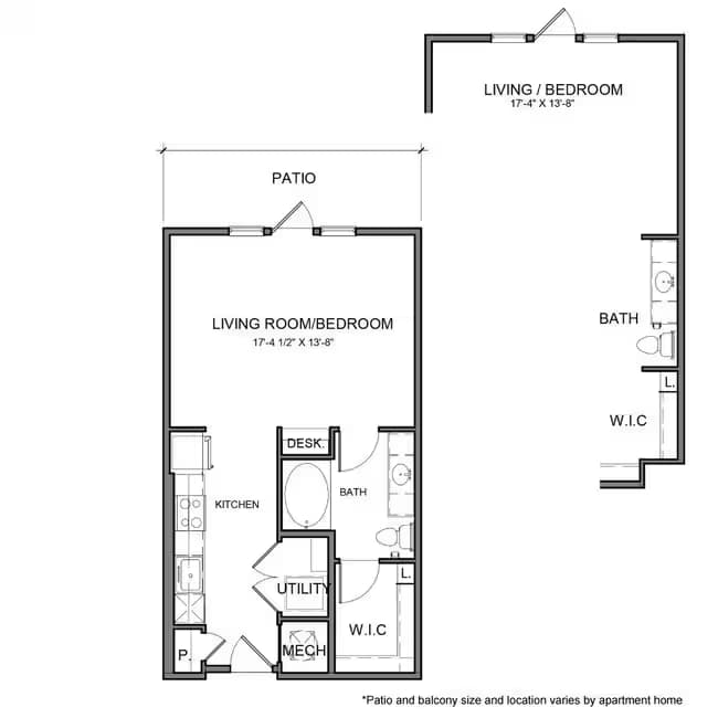 Unit 0111 0111 floor plan