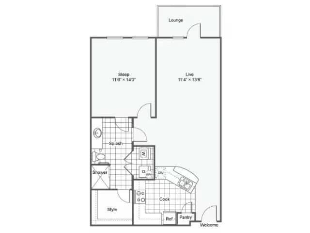 Cameron 3124 floor plan