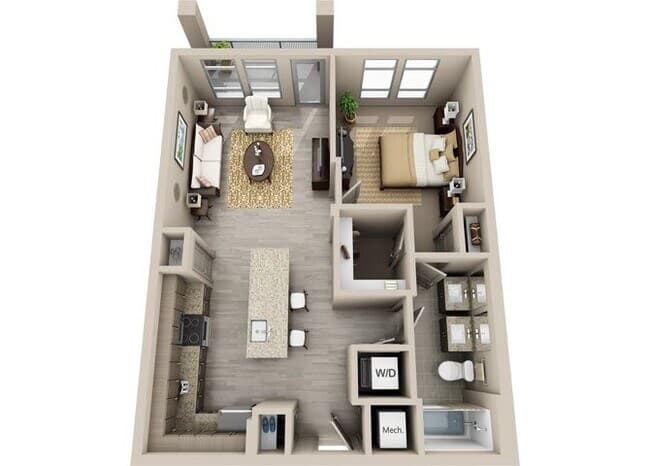 A3 1317 floor plan