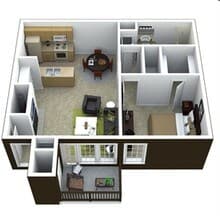 B 0815 floor plan