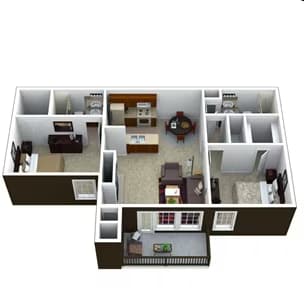 Unit 0407 0407 floor plan