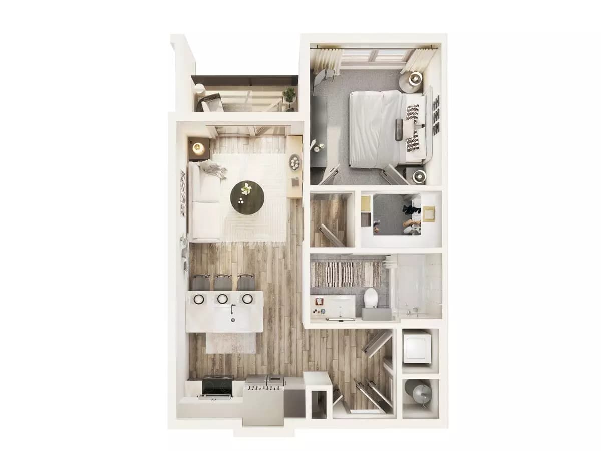 Unit 1018 1018 floor plan