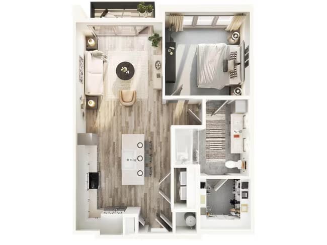 A5 1043 floor plan