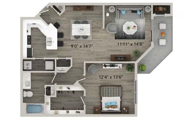 A4 9-9203 floor plan