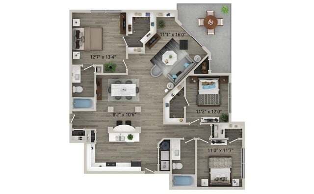 C1 13-13202 floor plan