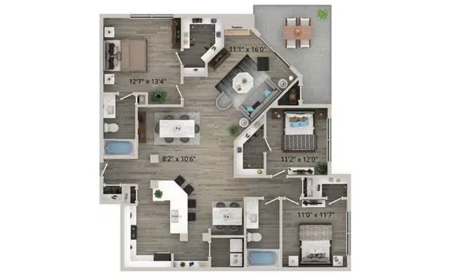 C2 5-5208 floor plan