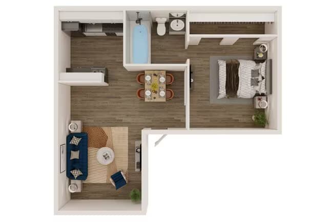 Unit C2124 C2124 floor plan