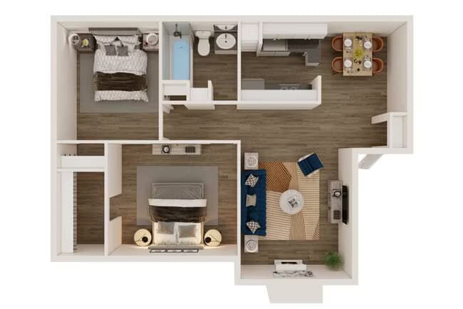 Unit C2214 C2214 floor plan