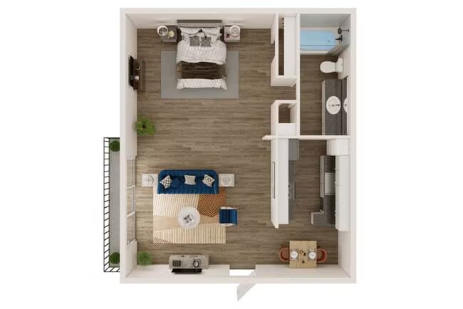 E1 C2150 floor plan