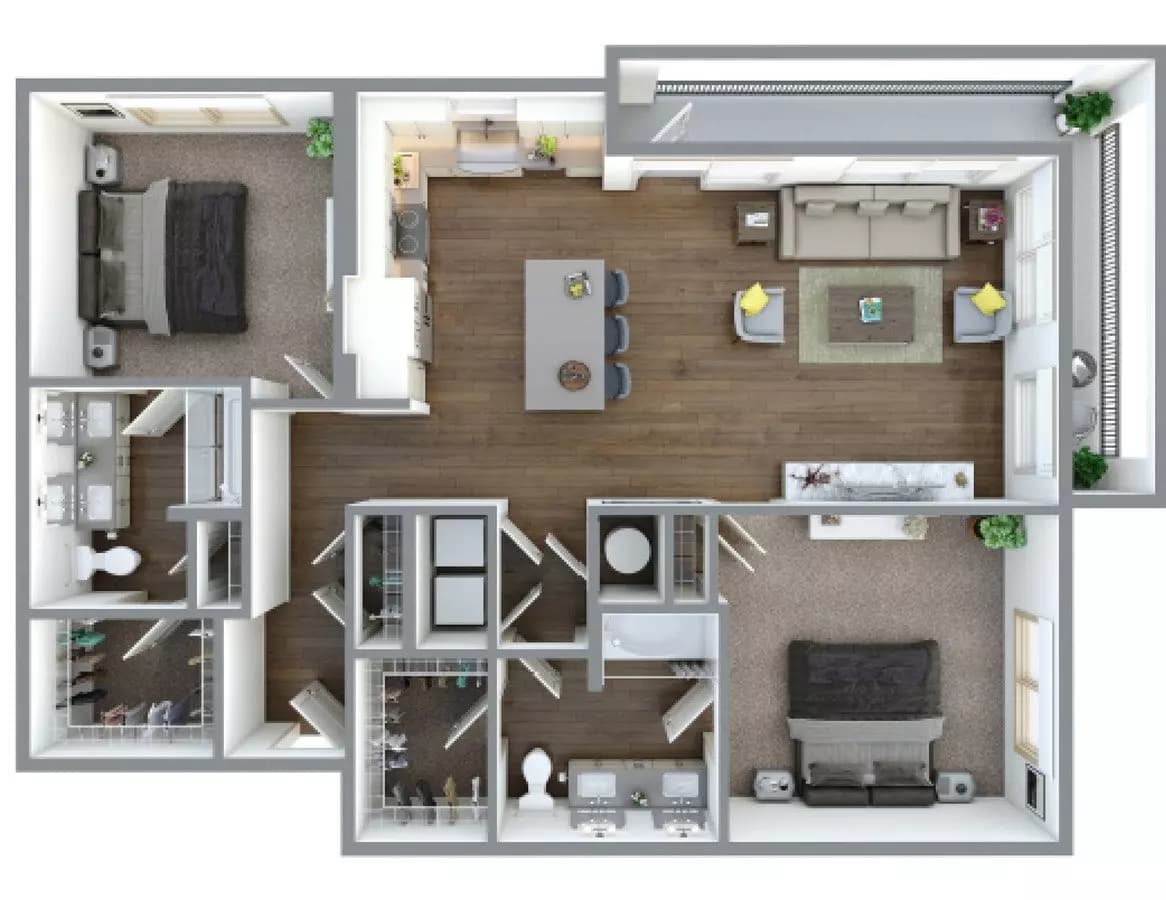 B1 2117 floor plan