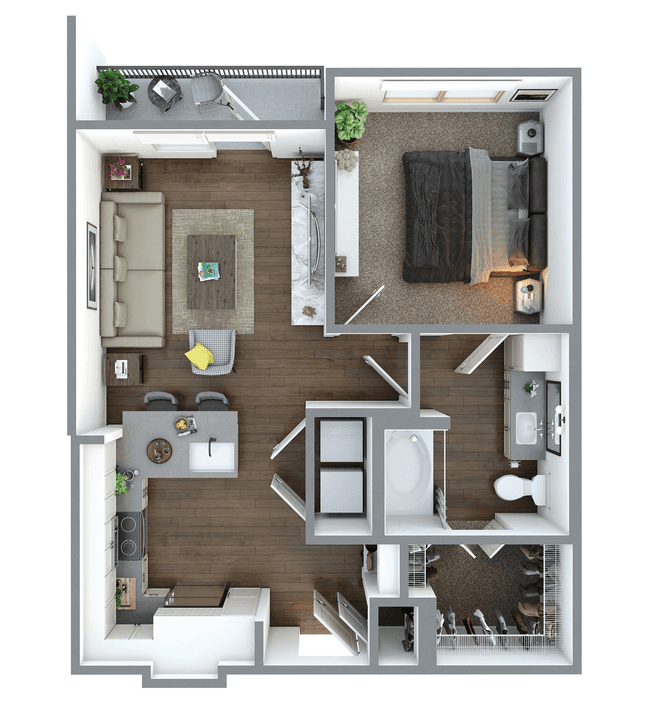 Unit 3330 2304 floor plan