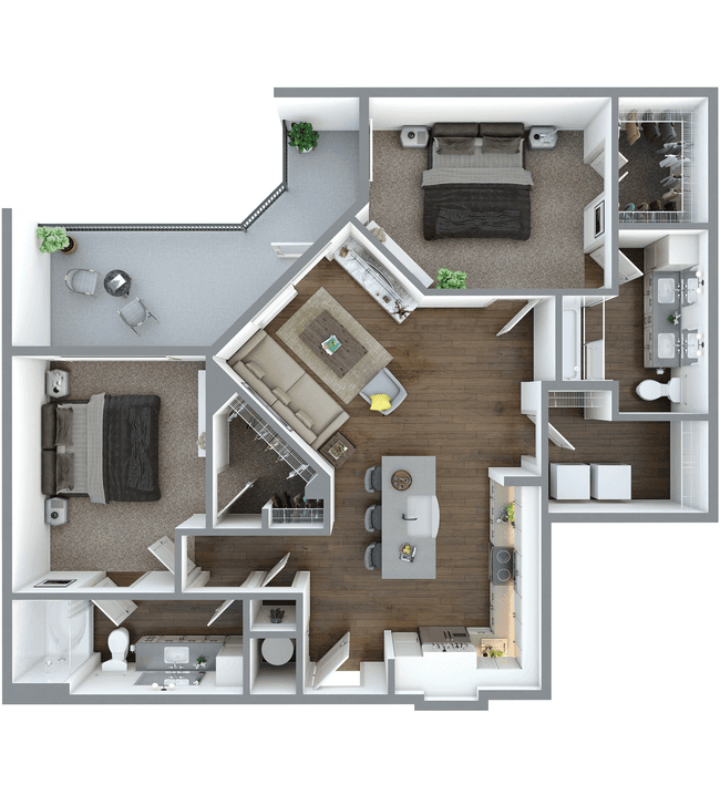 B2 2114 floor plan