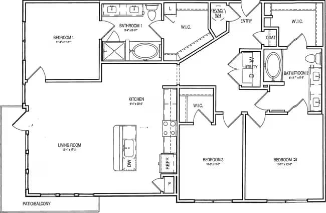 Unit 02129 01213 floor plan