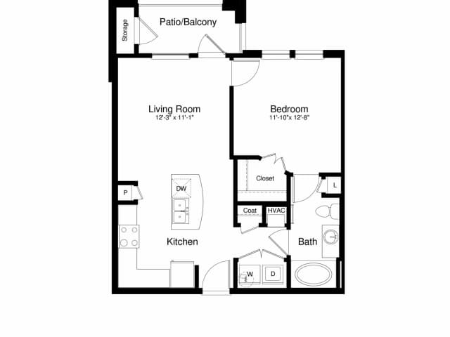 A1 1217 floor plan