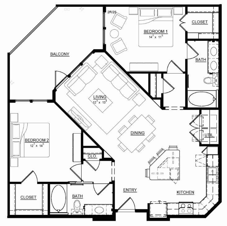 Unit 337 337 floor plan