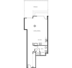 Studio 516 floor plan