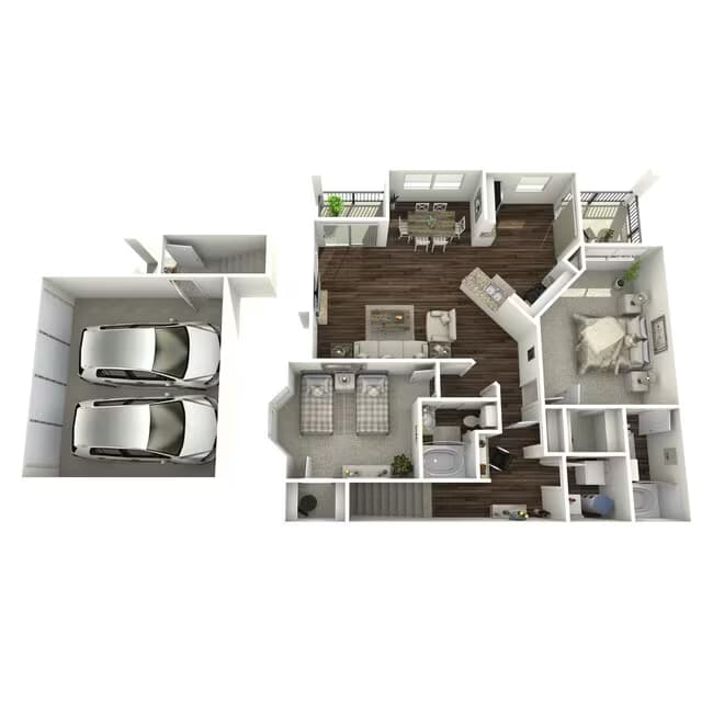 Unit 25B 13E floor plan