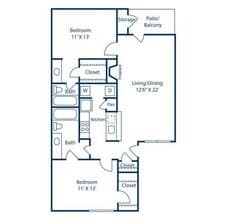 B1 204 floor plan
