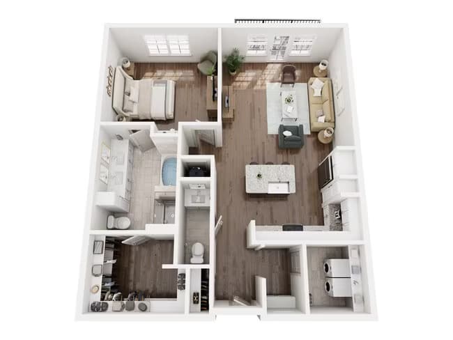 Unit 435 235 floor plan