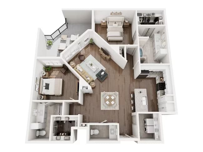 Unit 232 232 floor plan