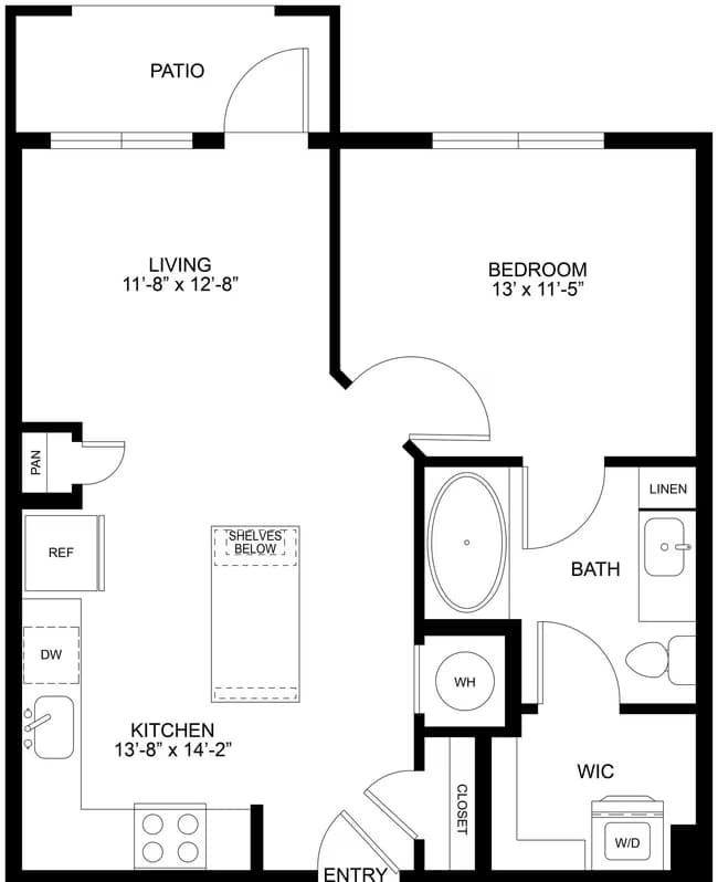 Unit 4211 4211 floor plan