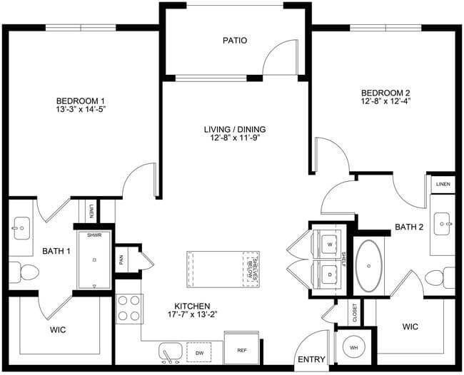 B1 4304 floor plan