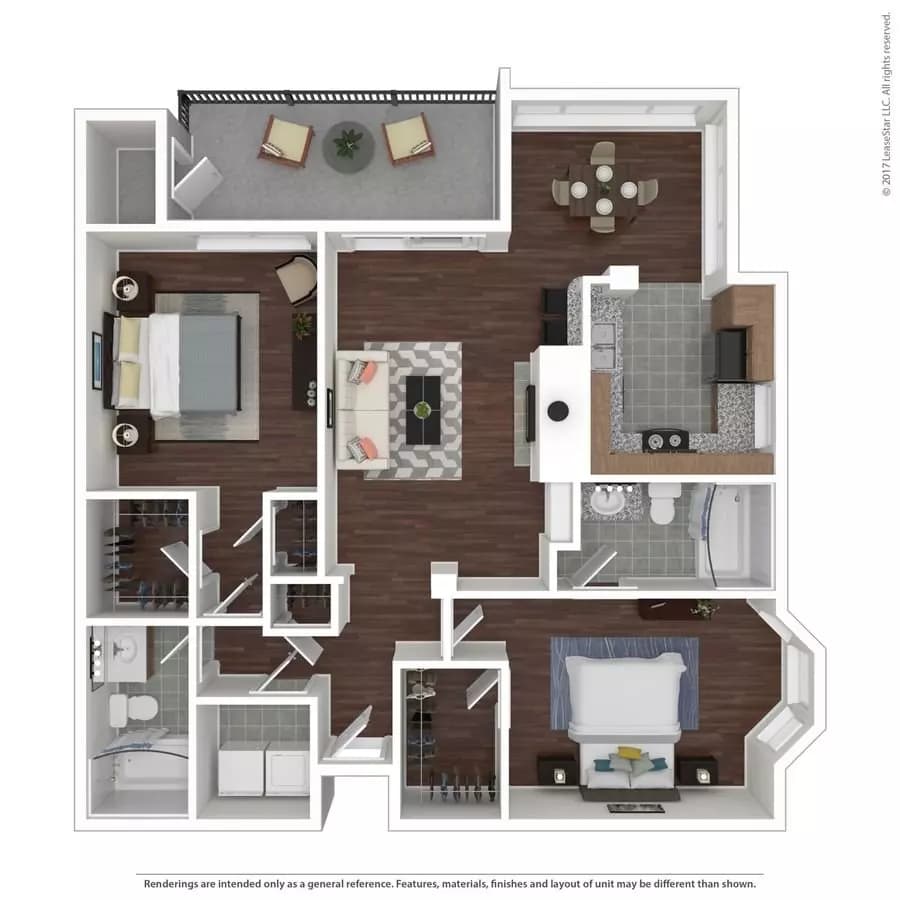 B2 1205 floor plan
