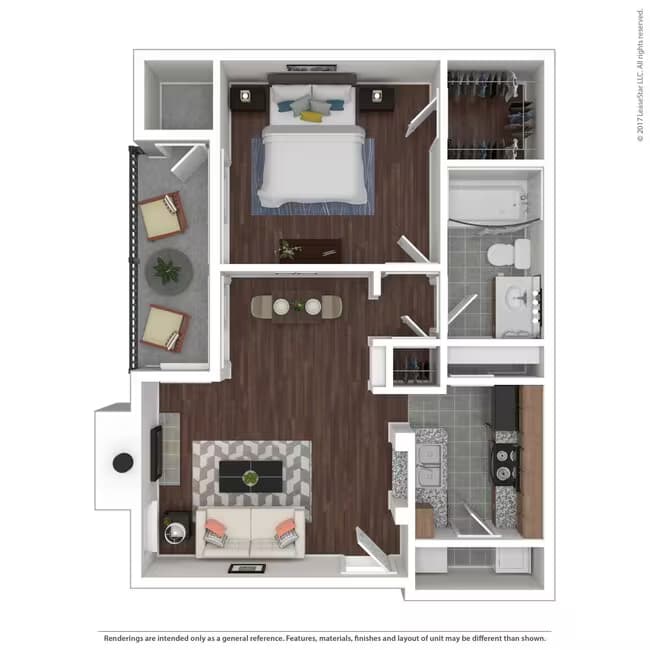Unit 415 415 floor plan