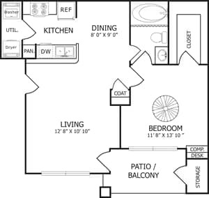 Unit 526 526 floor plan