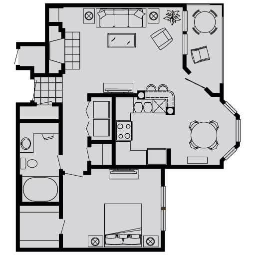 B1 1532 floor plan