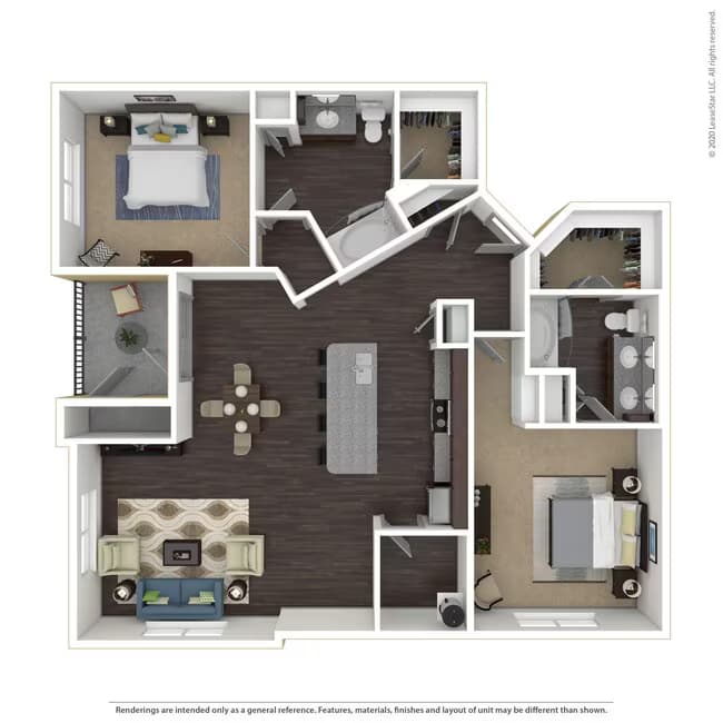B2D 1228 floor plan