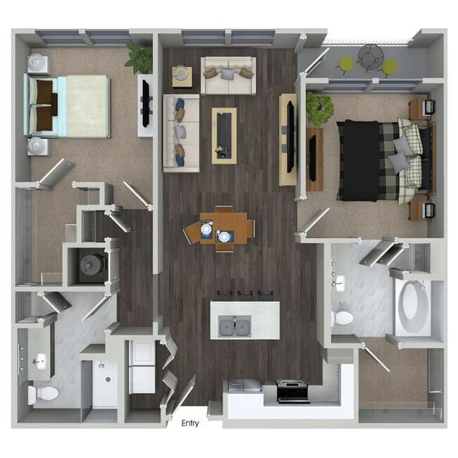 Unit 2502 2502 floor plan