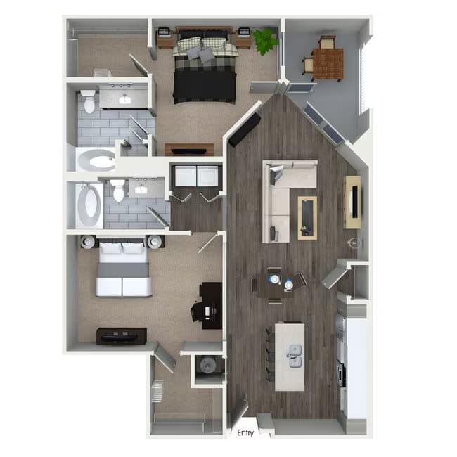 B3 1402 floor plan
