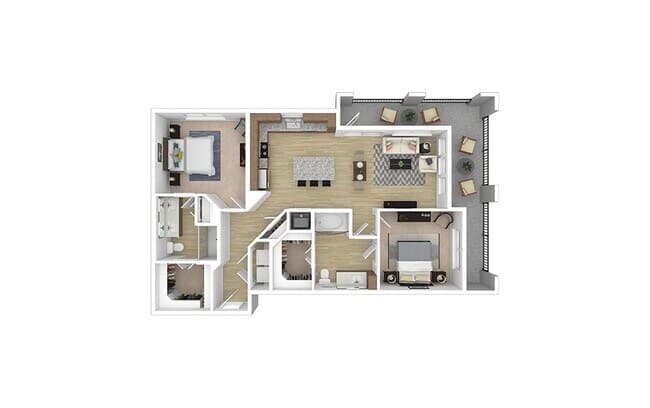 Peak 3035 floor plan