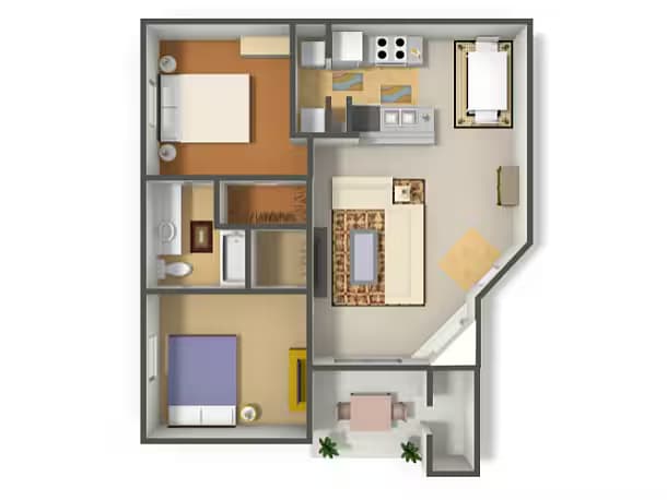 Unit 0721 0211 floor plan