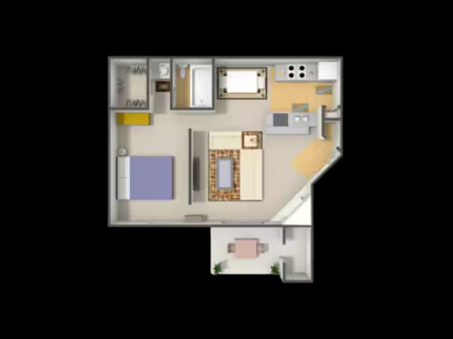 Unit 1223 2113 floor plan