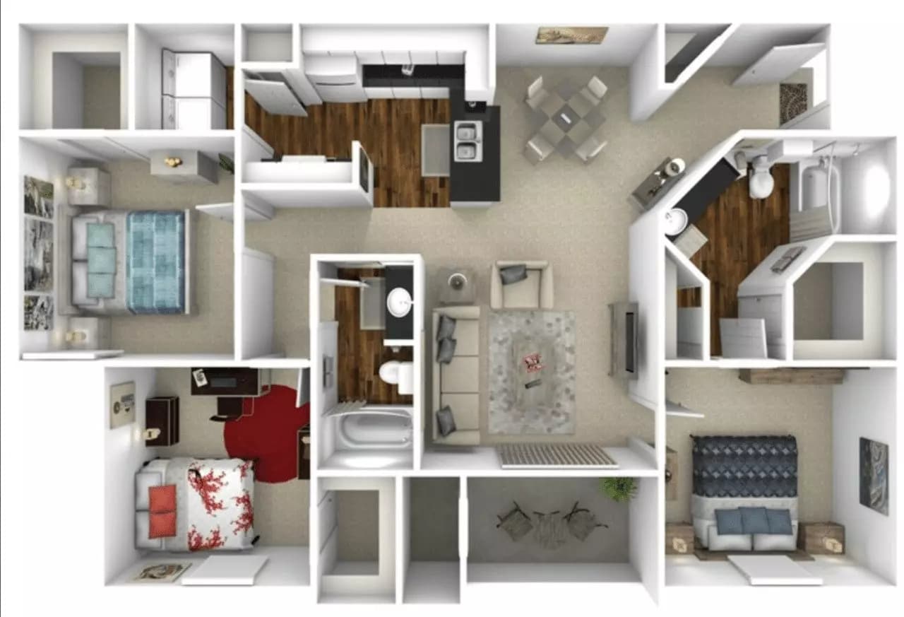 Trinity 0316 floor plan