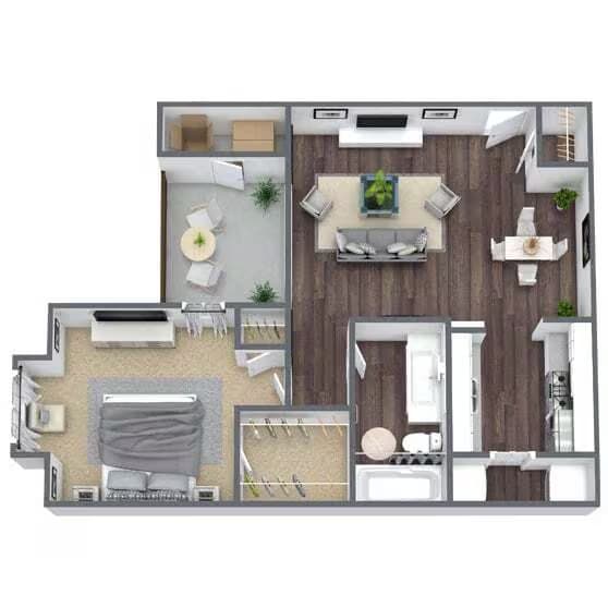 Unit 2037 2037 floor plan