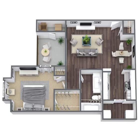 Unit 2044 2044 floor plan