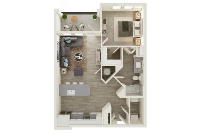 Unit 5-309 5-309 floor plan
