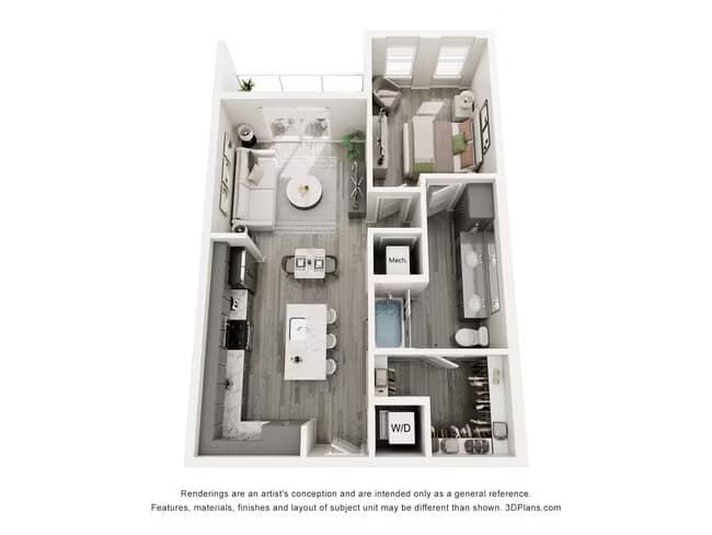 The Pavillion 428 floor plan