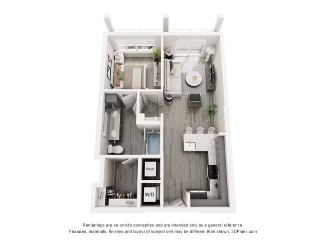 Unit 415 415 floor plan