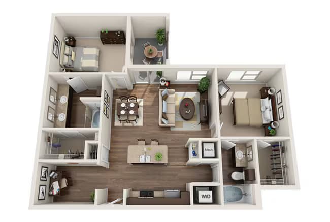 Preston Hollow - with Den 626 floor plan