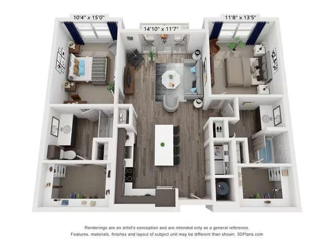 B2 3213 floor plan