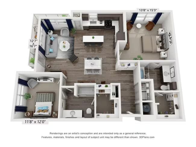 B4 2208 floor plan